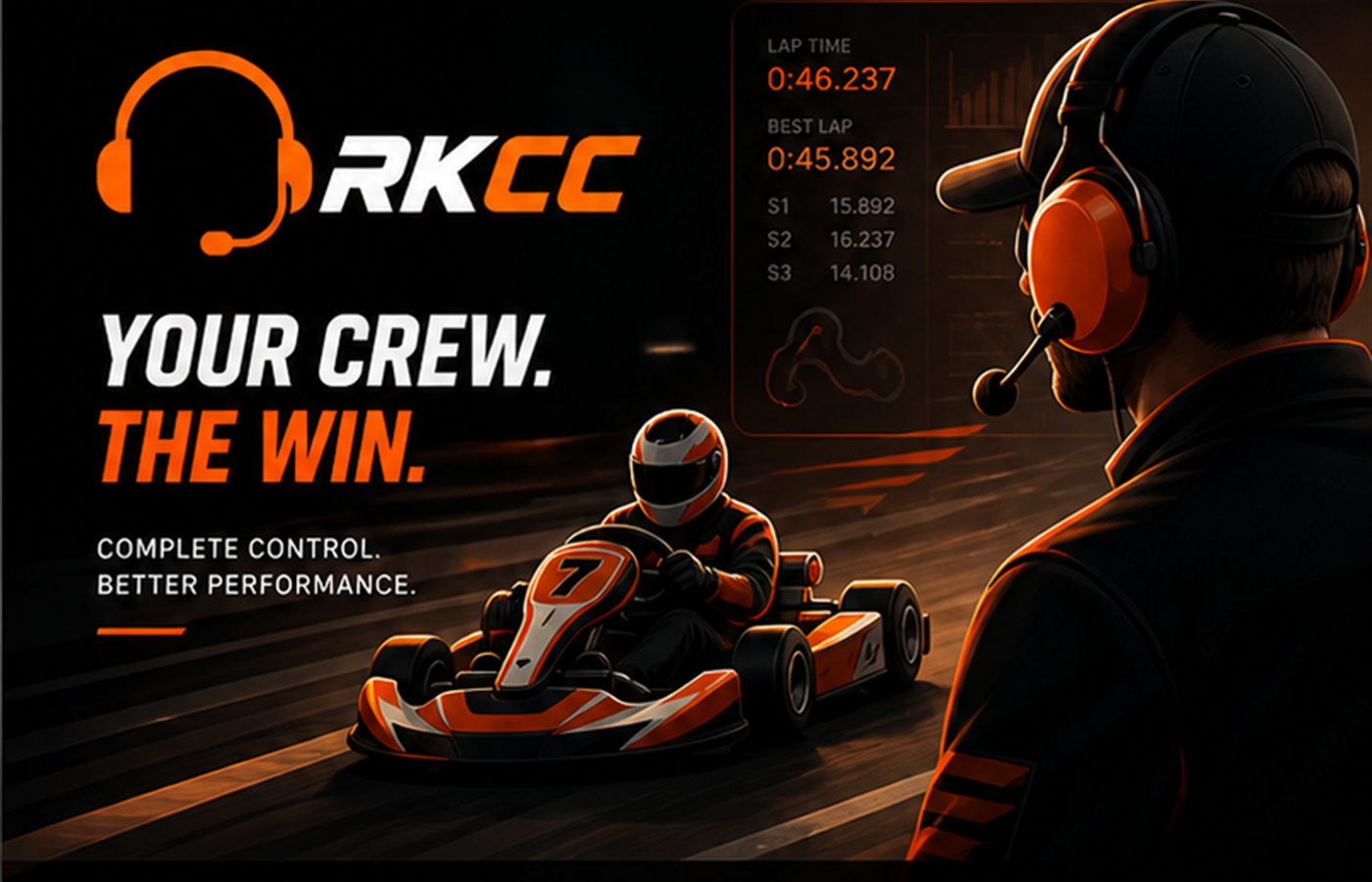 RKCC is under development for drivers who want more from every rental kart session.